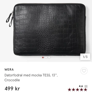 Datorfodral  - Säljer detta datorfodral som knappt är använt. Höjd 24 cm och bredd 34 cm. 