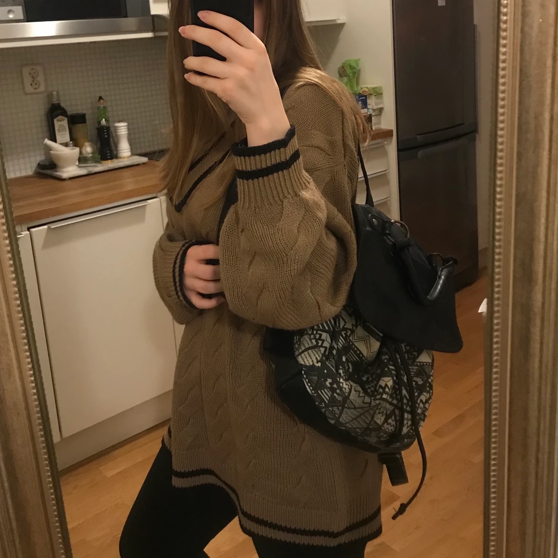 Coachella ryggsäck i svart och vitt - 90