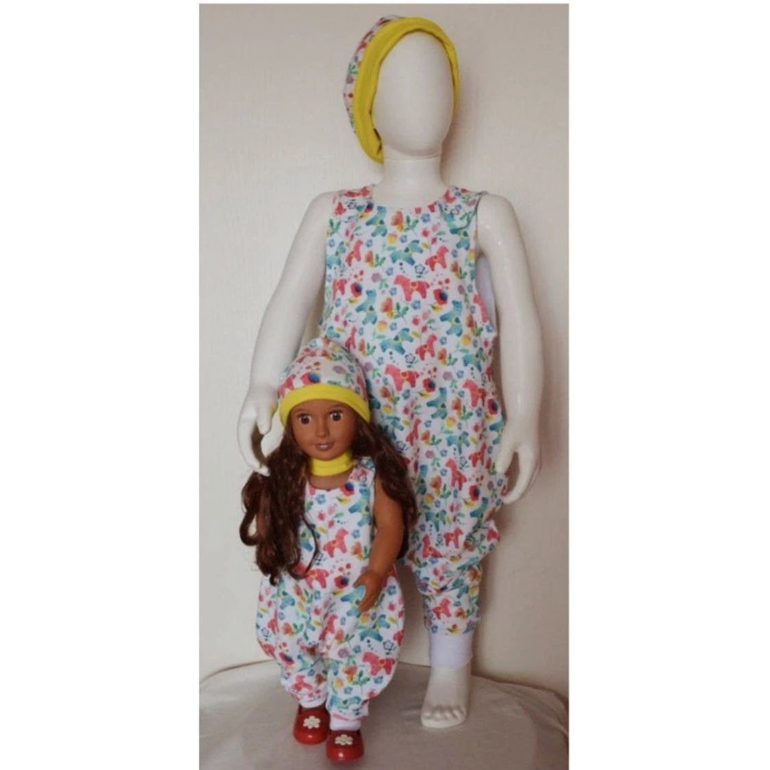 Special Handmade Girl and Doll Outfit