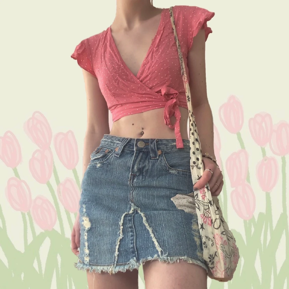 Jeanskjol true religion W29