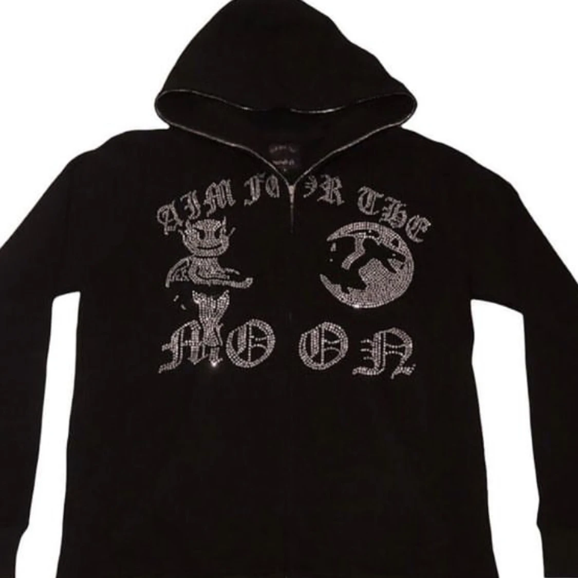 Rhinestone hoodie