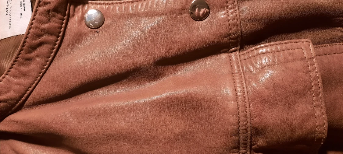MNG Läderjacka  - 90