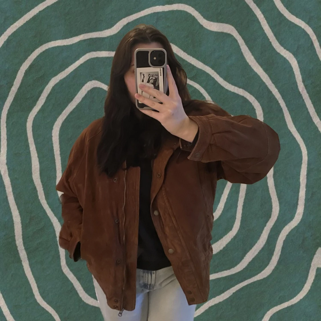 Oversized mocka jacka - 90