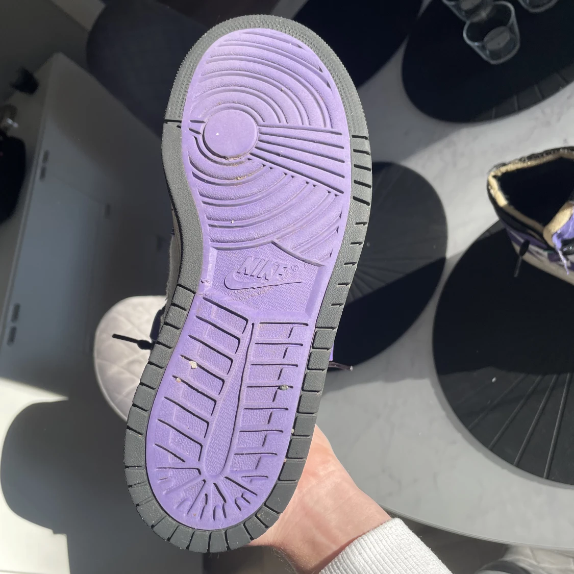 Jordan 1 zoom lilla  - 91