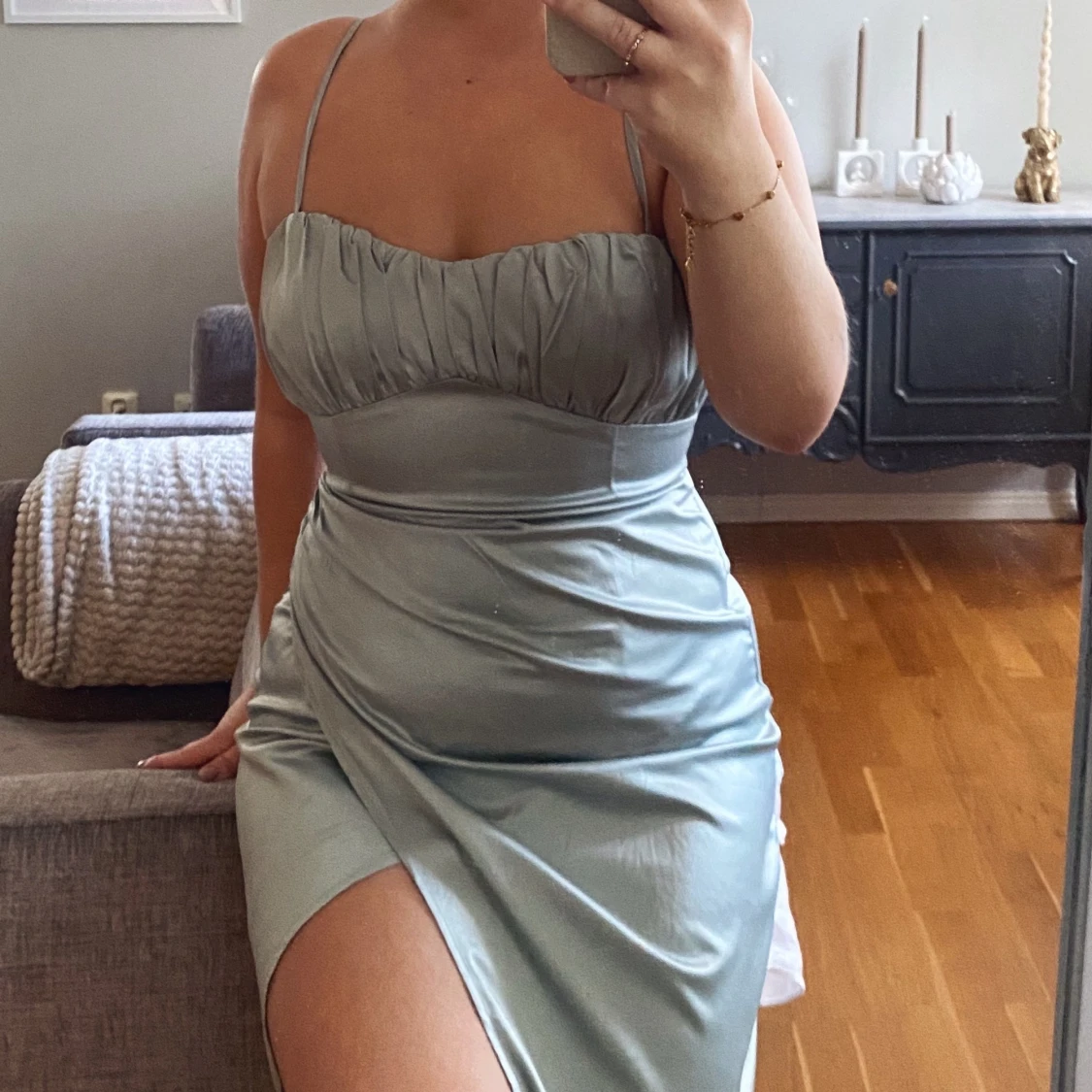 Silke klänning  - 90