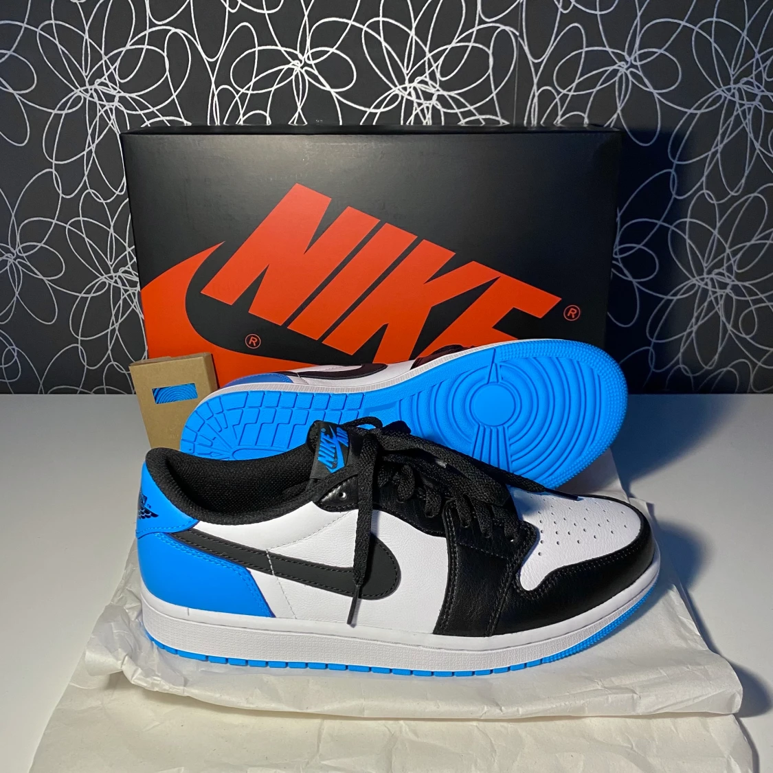 Jordan 1 Low OG Dark Powder Blue ”UNC” - 91