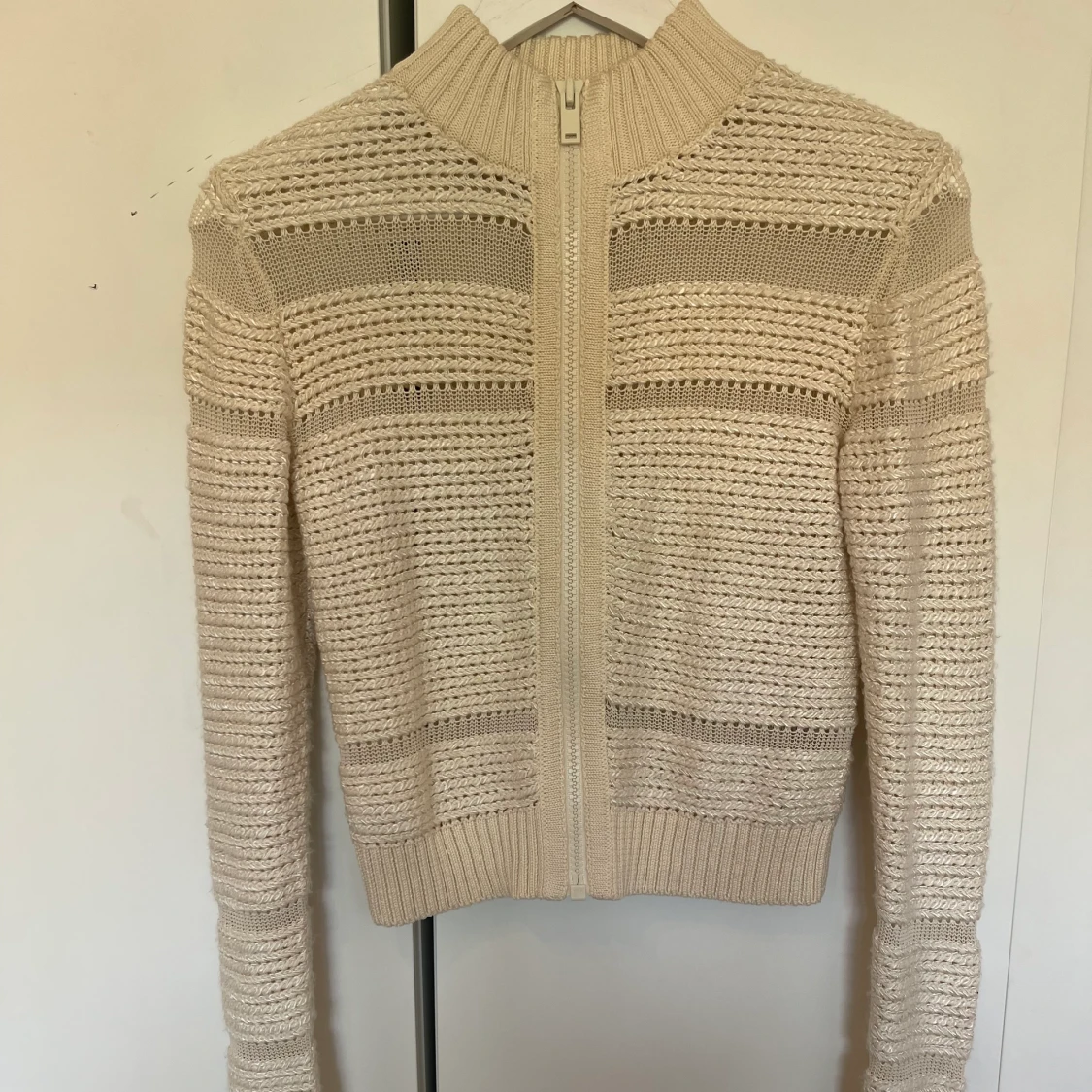 Virkad/stickad tröja