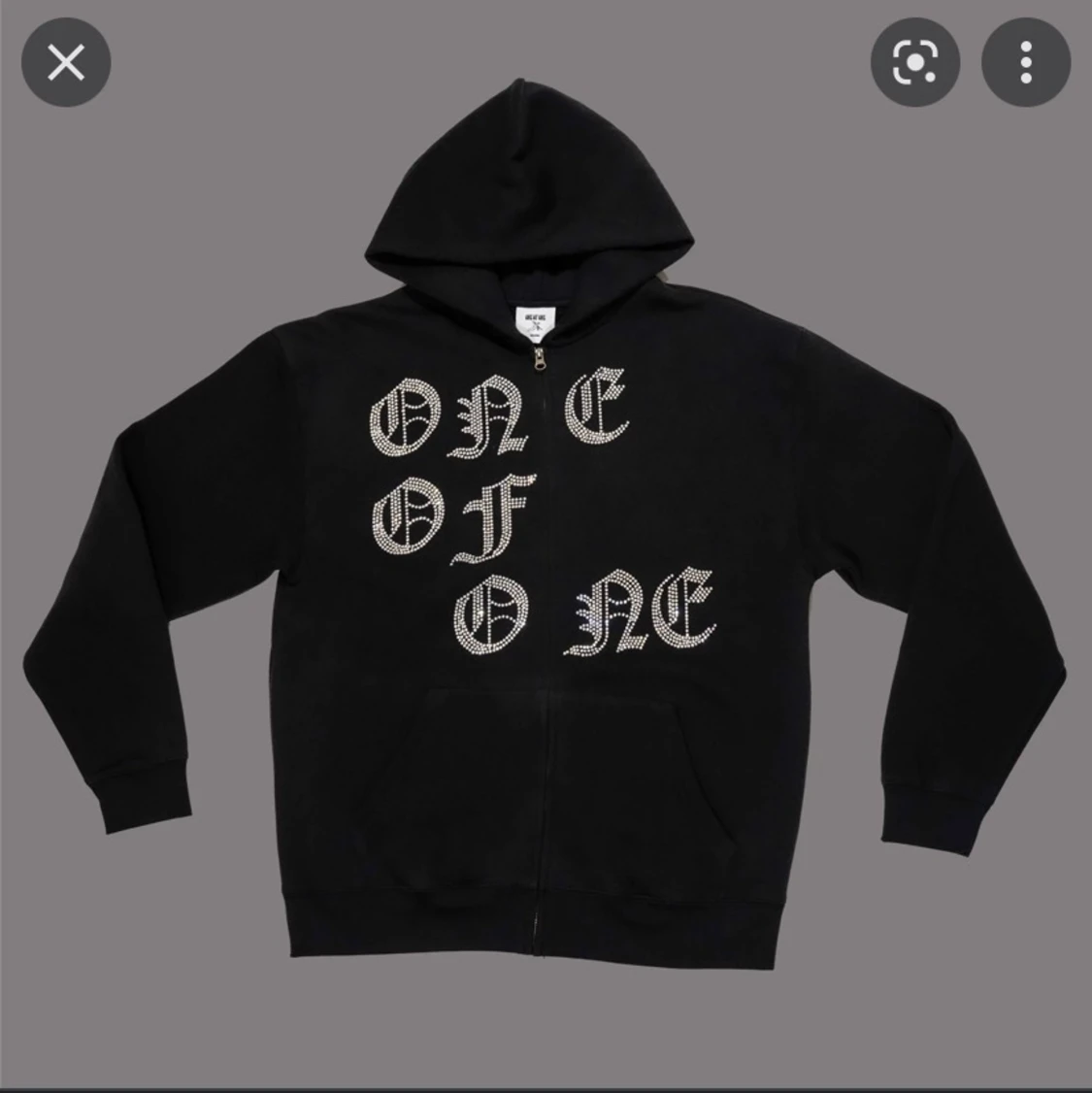 One of one og hoodie 