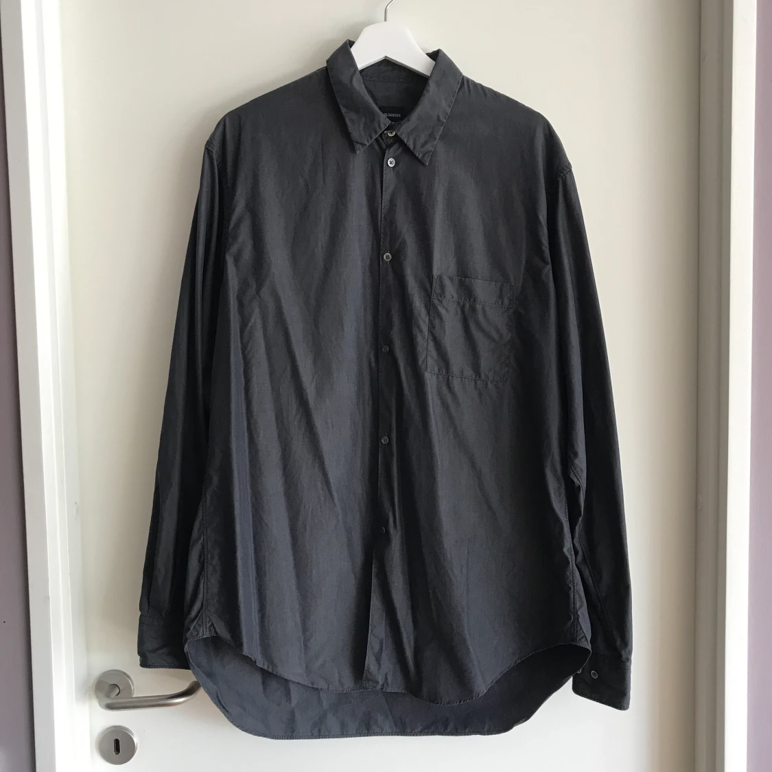 Jil Sander grå skjorta