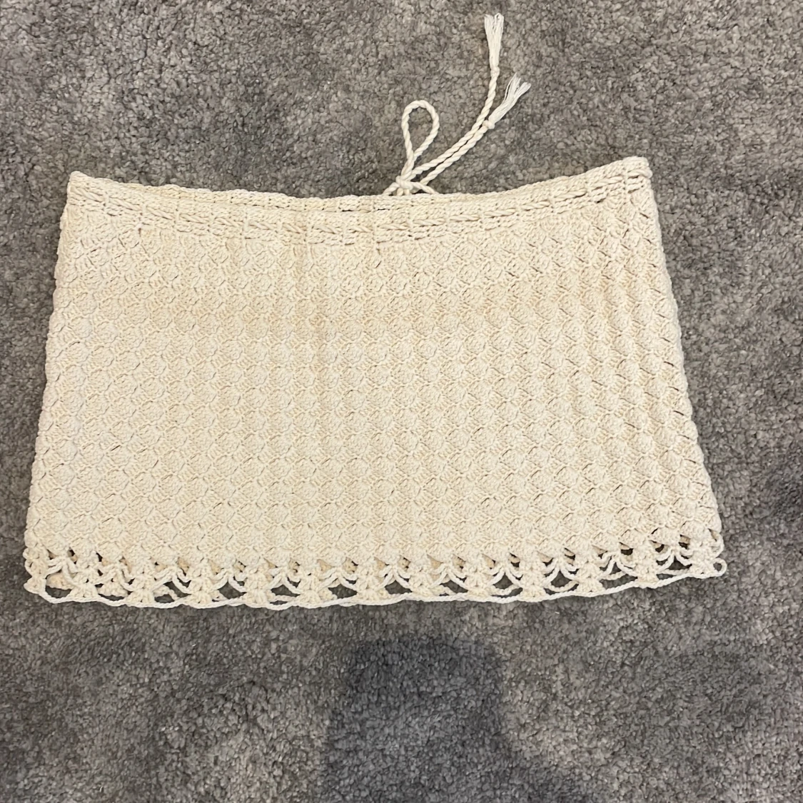 Virkad handgjord kjol  - 91