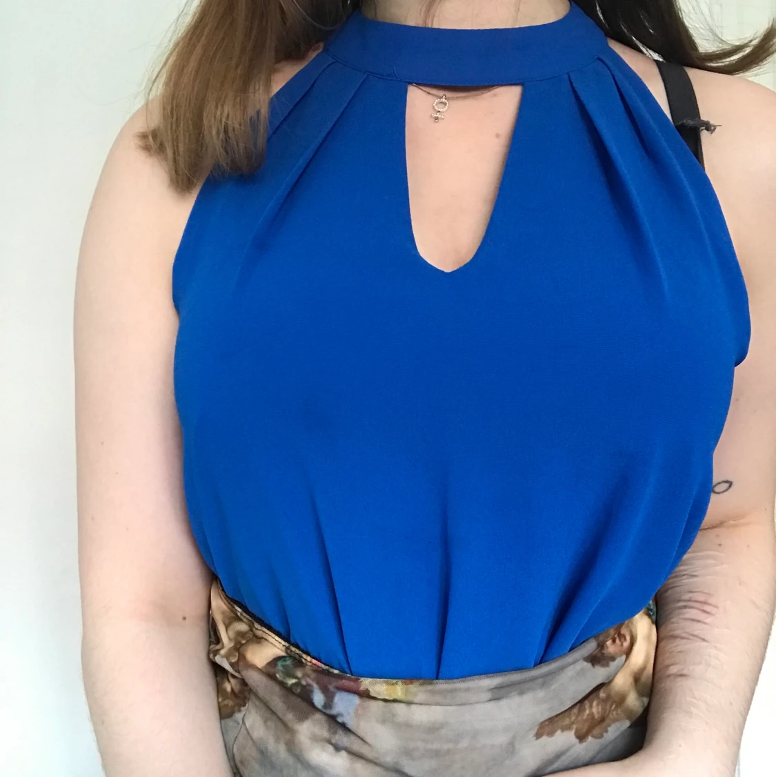 Blå blus - 90