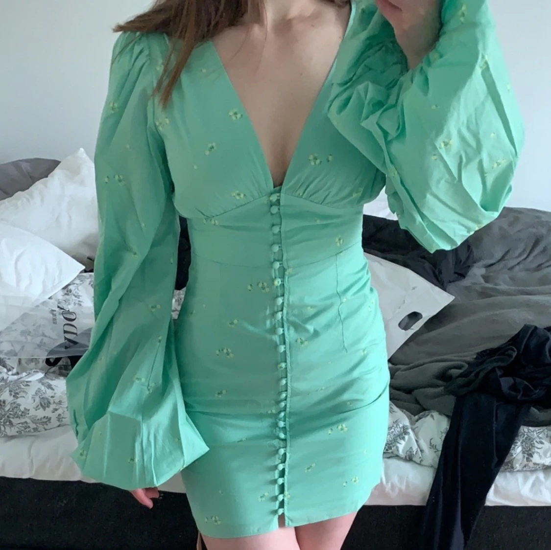 Florens dress green - Adoore - 91