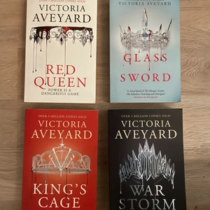 Hela Red Queen serien + cruel prince - Som nya! 