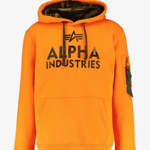 Alpha industries  - Alpha industries Hoodie knappt använd 