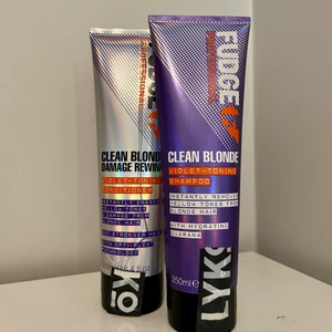 Fudge Clean Blonde Schampo & Balsam - Säljer oanvända Schampo & Balsam från Fudge, säljs pga jag använder ej längre💜
