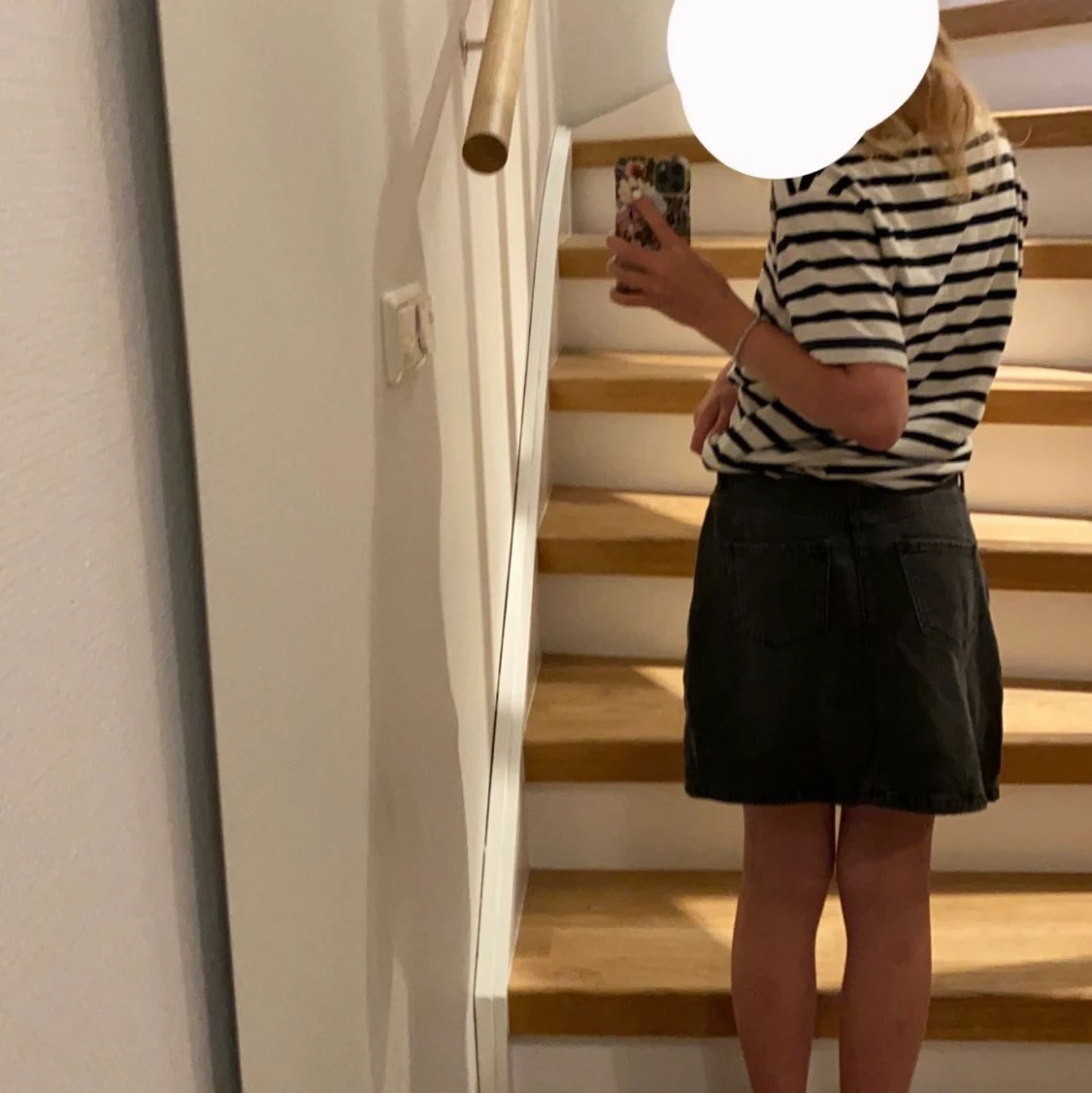 Svart jeans kjol 🖤 - 90