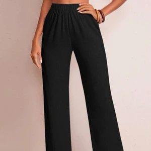 Svarta linnebyxor - Superfina svarta linnebyxor i strl xs, helt oanvända💗