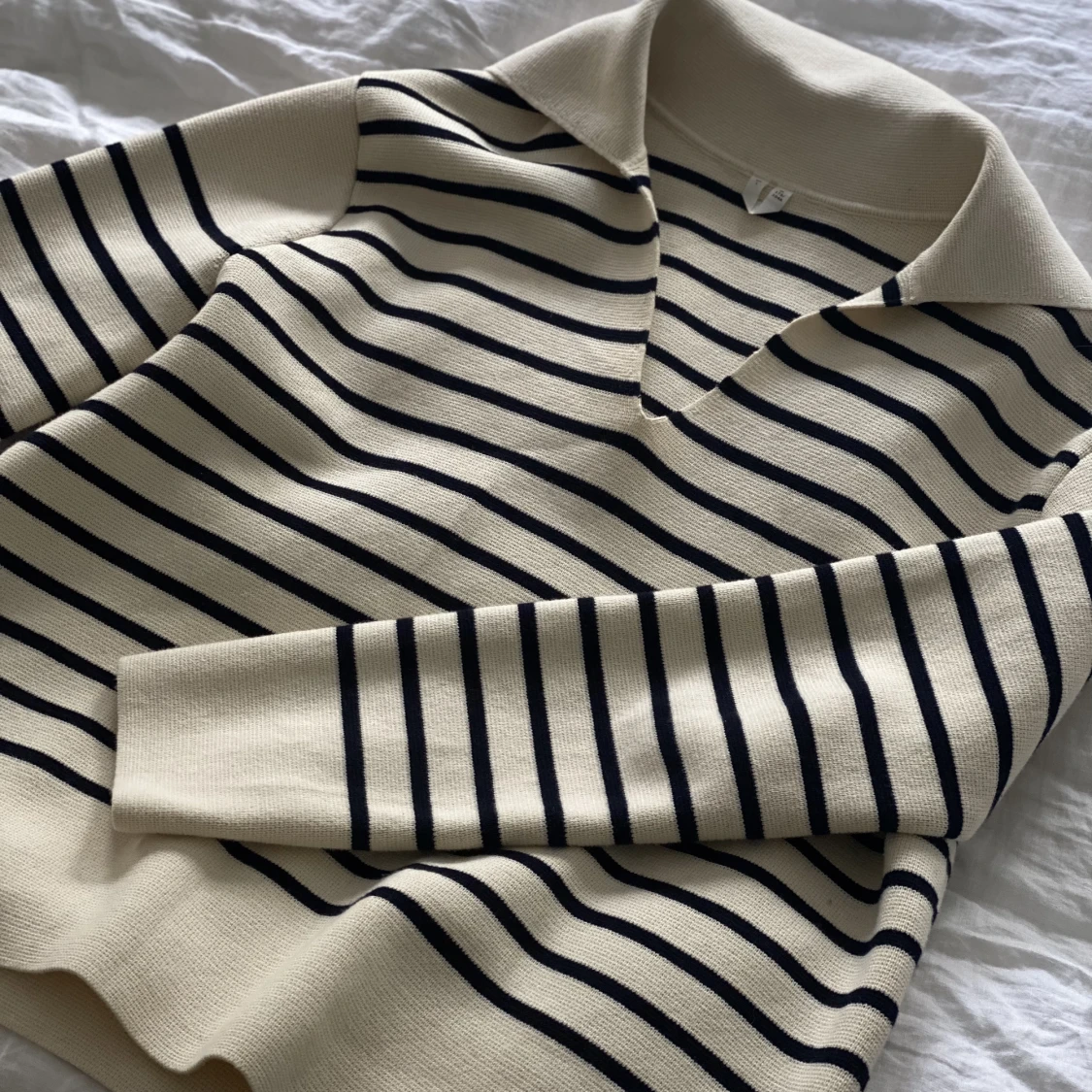 Arket striped cotton jumper