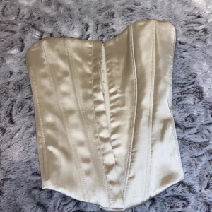 Zara korset topp - Jätte snygg korsett topp från zara i en off white färg!  Har massa liknande tröjor och även byxor på min sida så in och kika ❤️