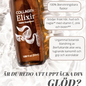 Collagen elixir - Hej, jag säljer Isagenix collagen elixir, hör av dig om du är intresserad av att veta mer😊