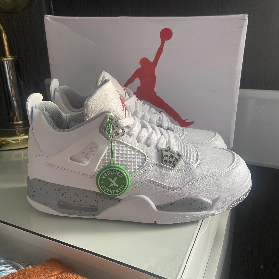 Jordan 4 retro ’white oreo’