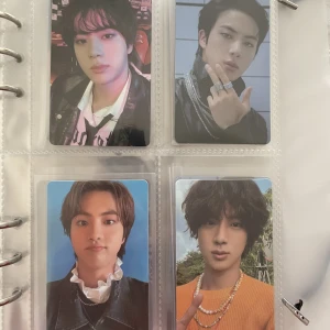 Jin photocards - Bra skick, 16kr frakt. Skriv för att veta pris då alla är olika :)
