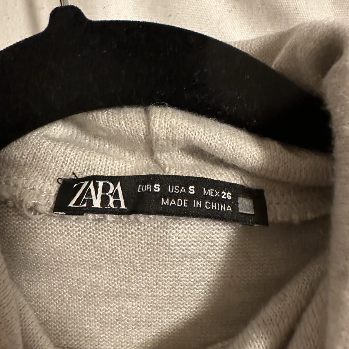 Grå turtleneck tröja - 90