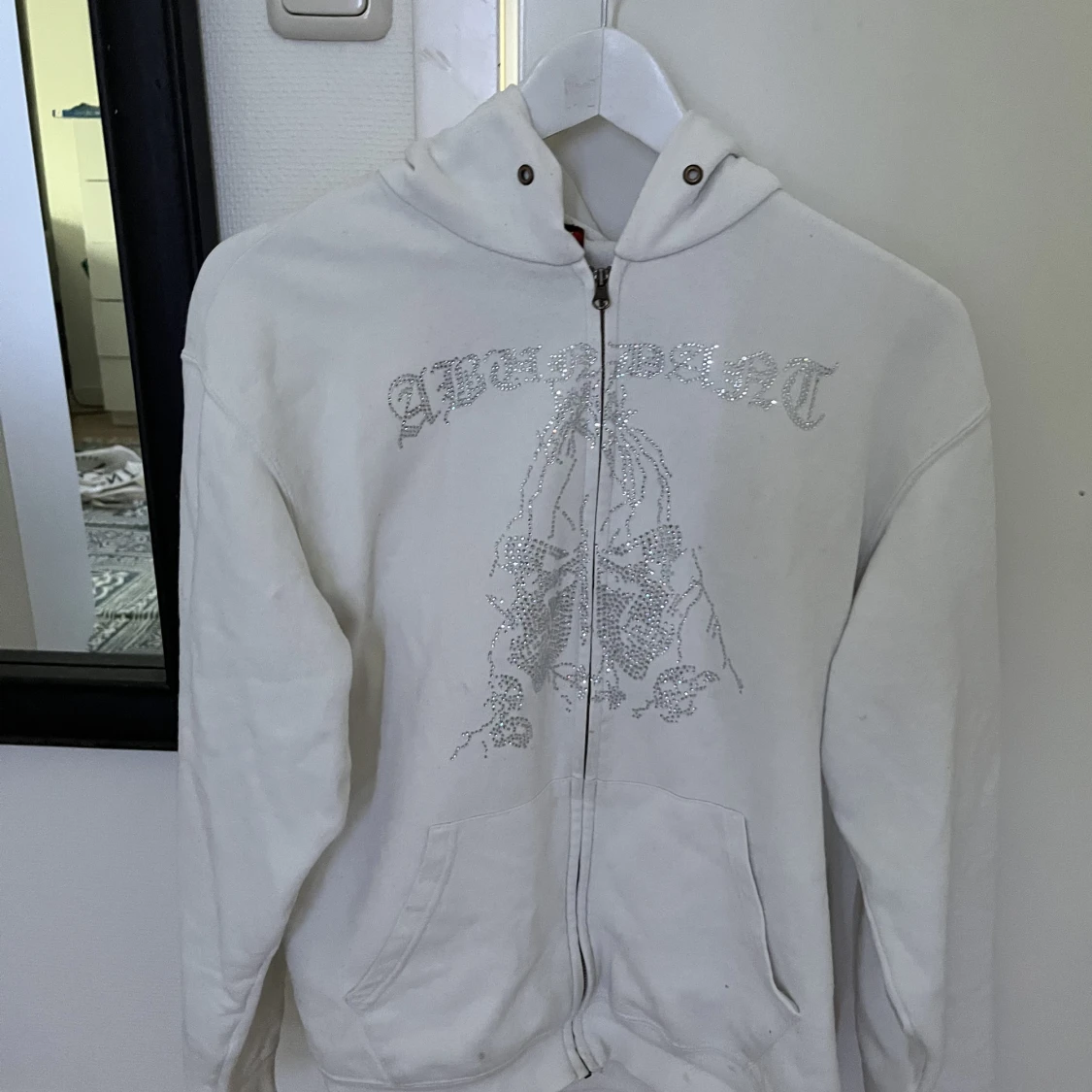 Rhinestone hoodie - 90