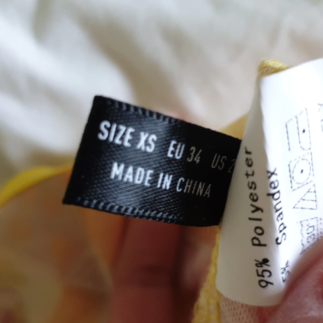 Färglagd linne storlek xs/34 - 91