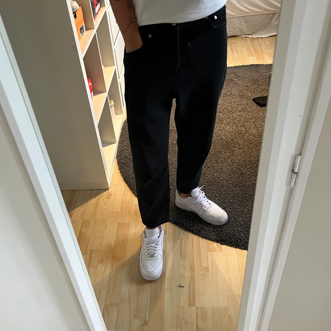 Pull & bear svarta jeans