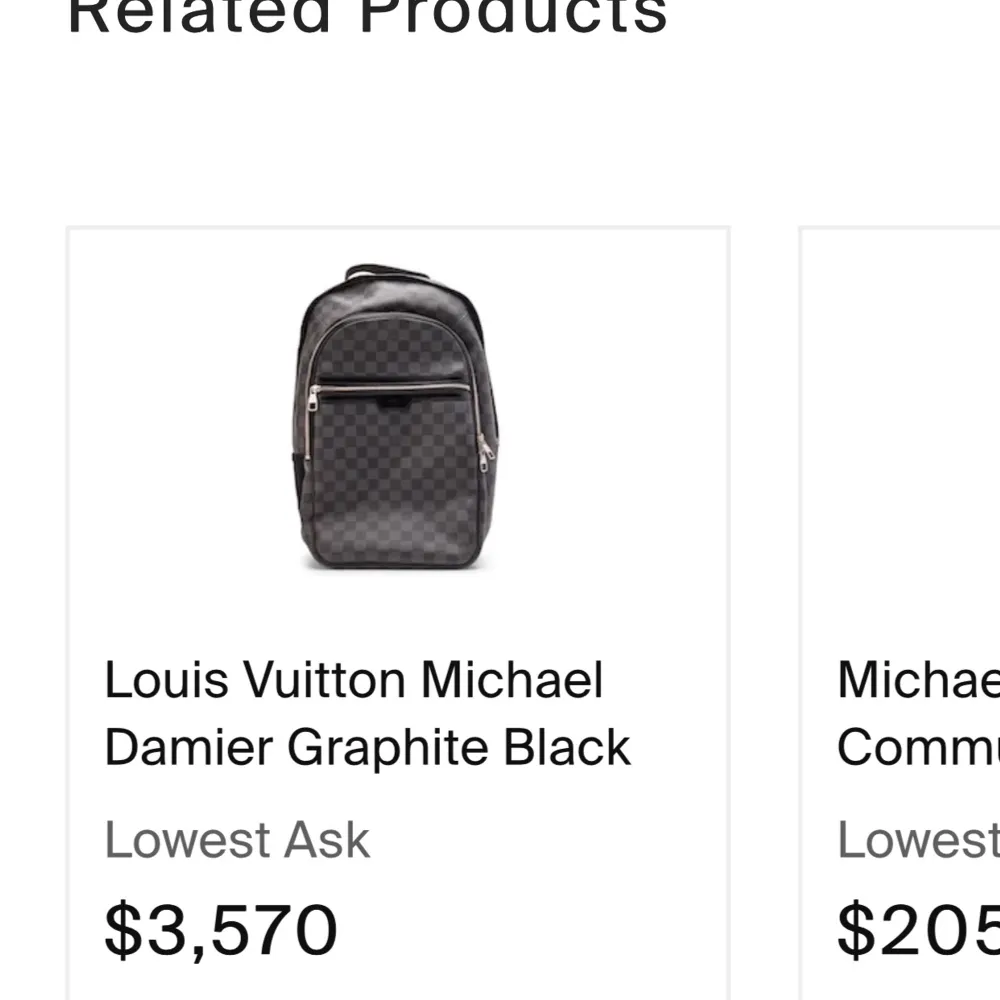 Säljer denna ryggsäck ifrån Louis Vuitton. Modellen är Michael Damier och säljs inte längre. Nypris ca 30 000 kr   Skicket är 9/10, i princip som ny. Extremt varsamt använd! Orginalkvitto medföljer.  (Annons finns på flera sidor). Väskor.