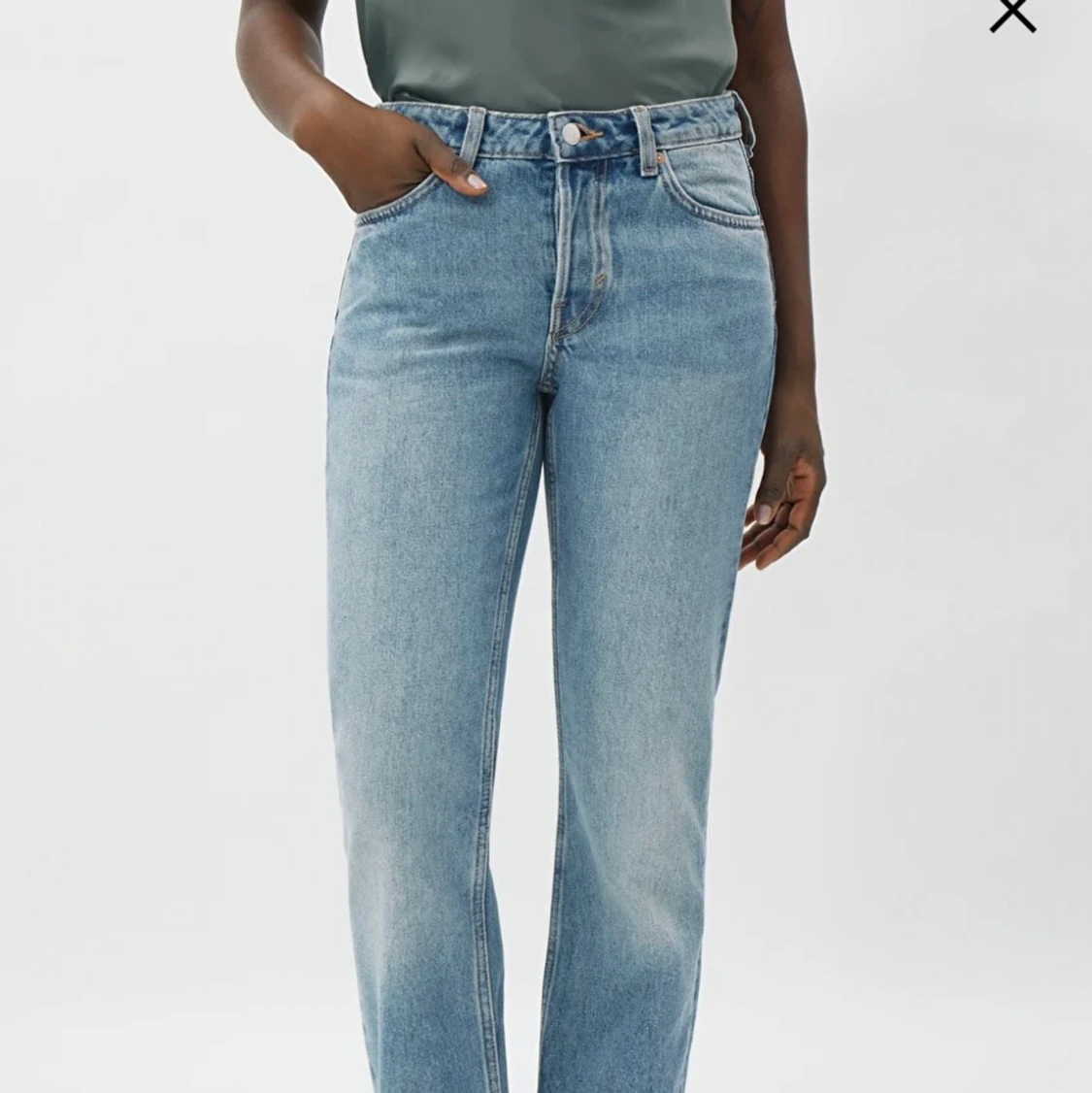 Mid waist jeans  - 90