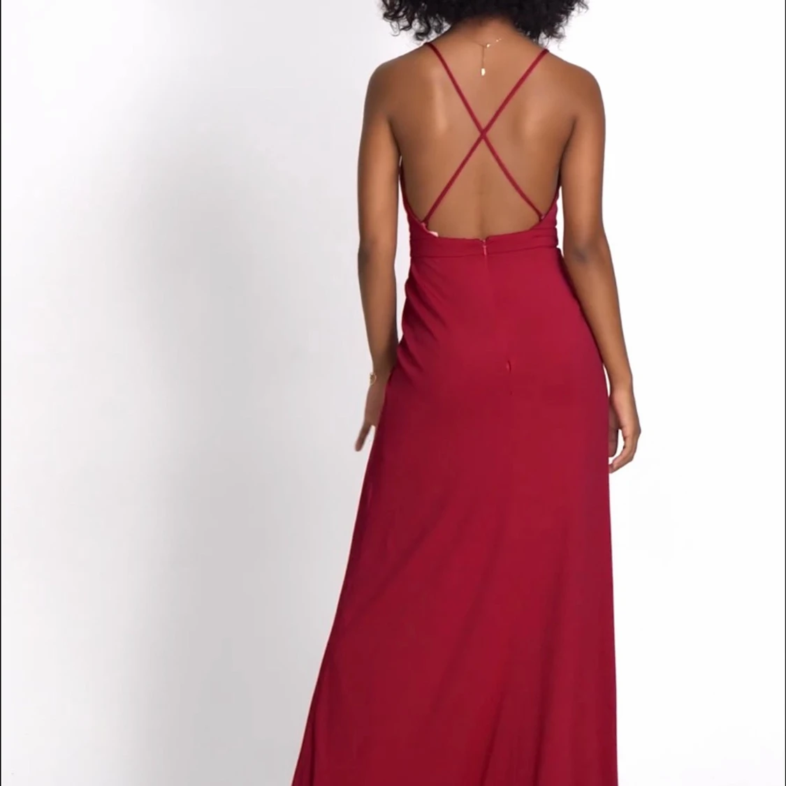 Röd balklänning  - 91