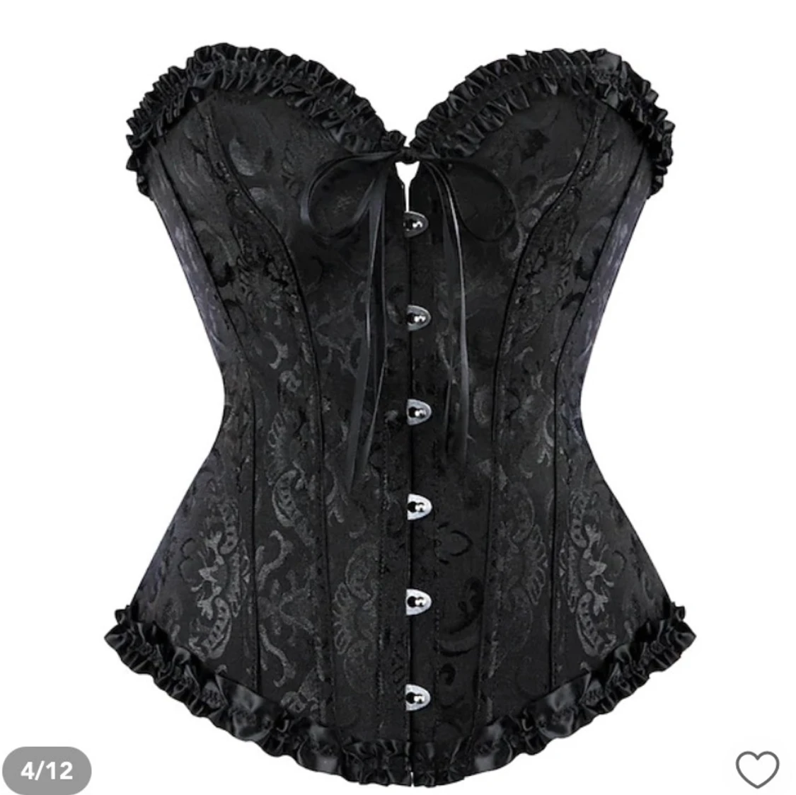 BLACK CORSET