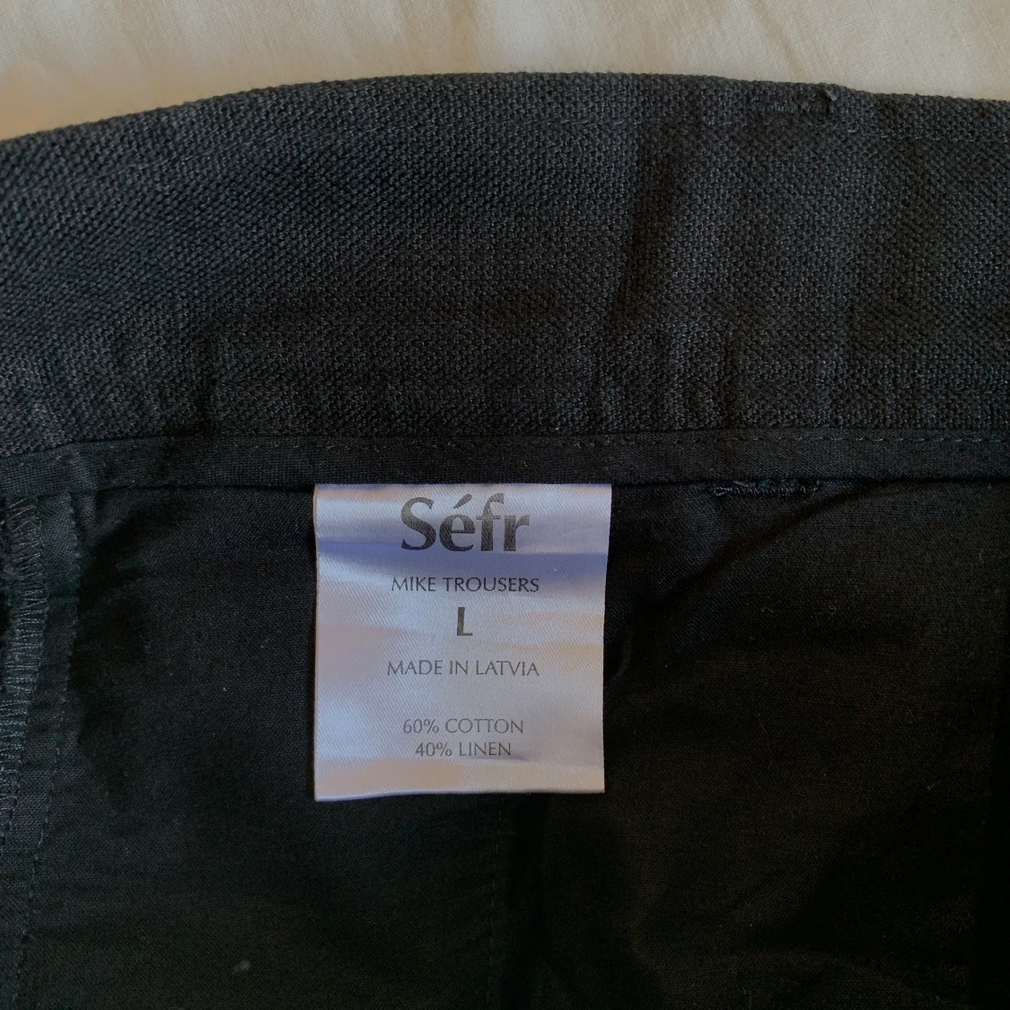 Svarta Linnébyxor från Séfr - 90
