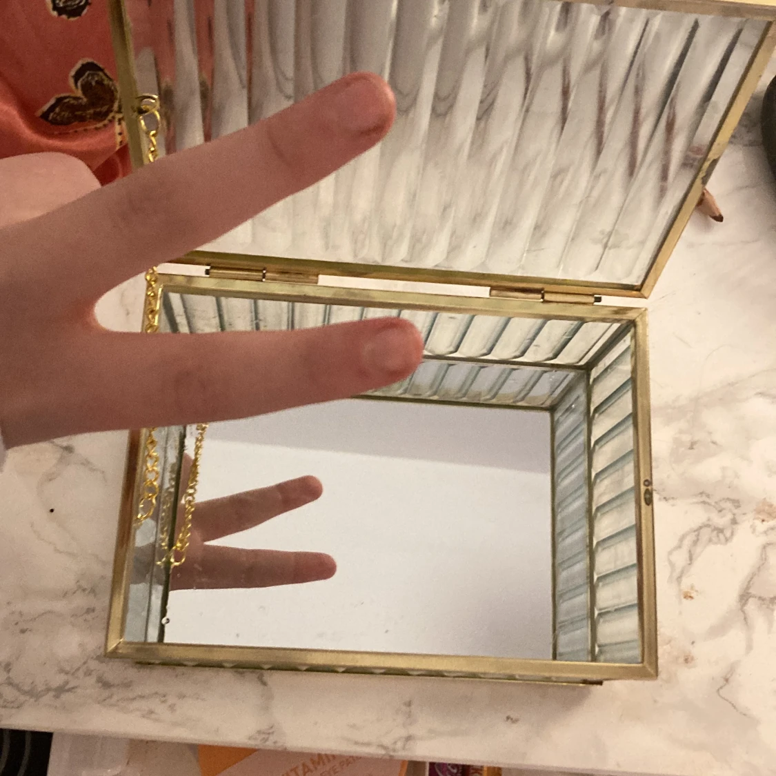 Smyckeskrin med spegel - 91