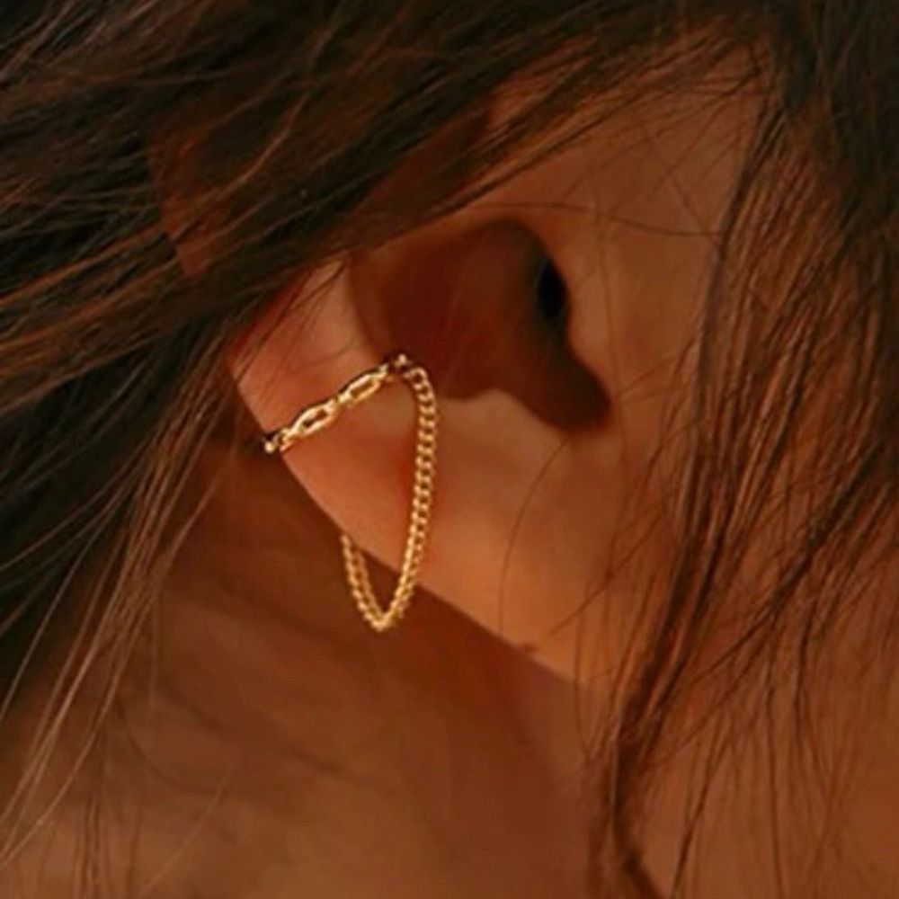 detta är en fake öron piercing (nästa bild visar hur den ser ut) den kostar 7 inkl frakt (13kr) 💞💞. Accessoarer.