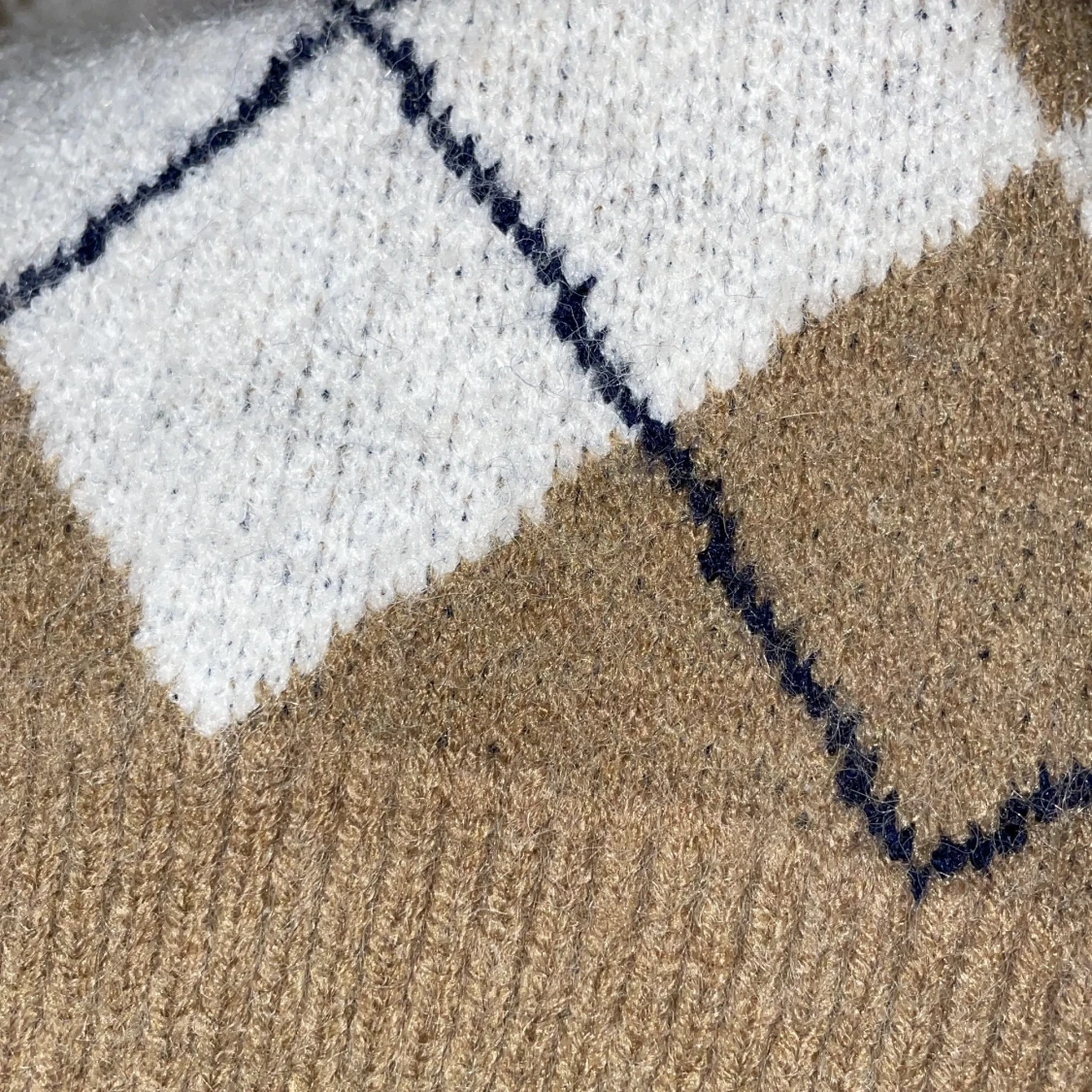 Jätteoversixed stickad tröja - 91