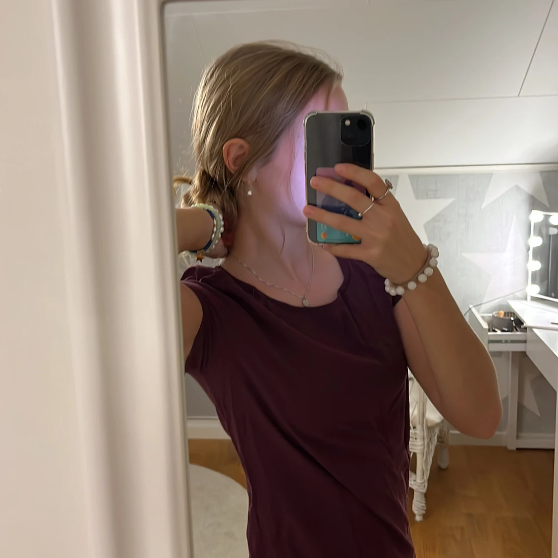 En mörklila blus från Vero Moda!! - 90