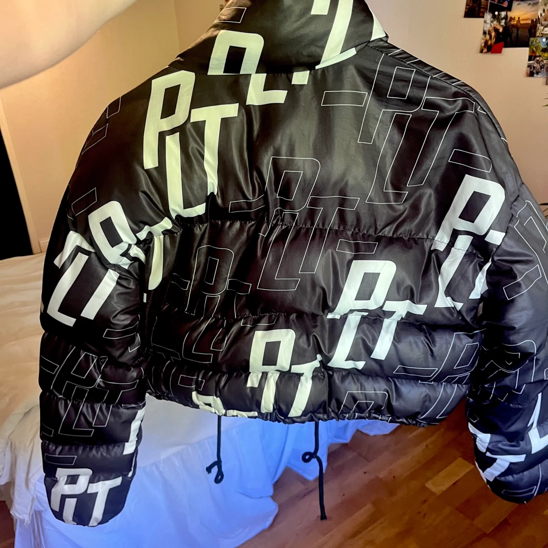 Croppad pufferjacka  - 90