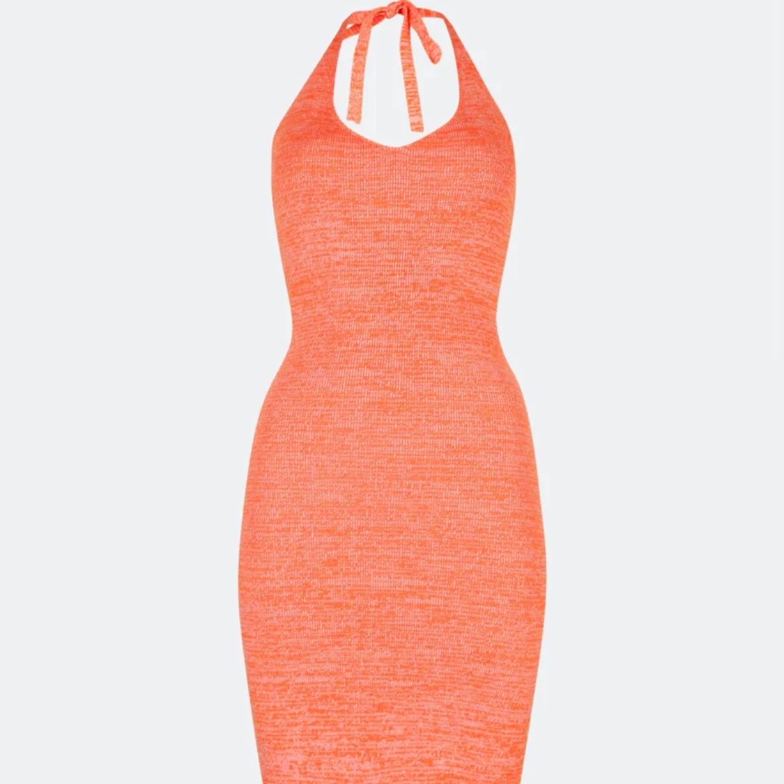 Orange klänning - 91