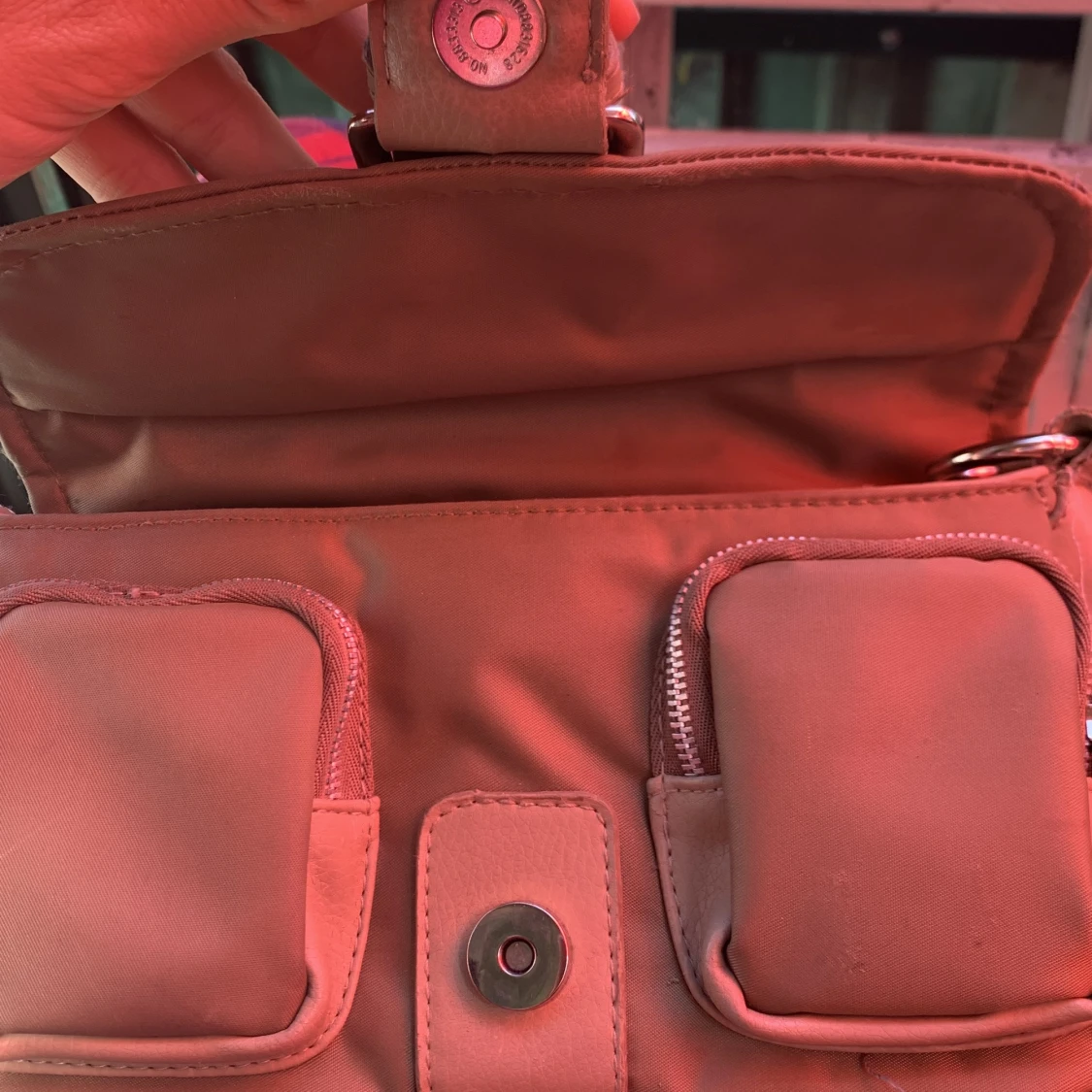 Brun liten Axelremsväska  - 91