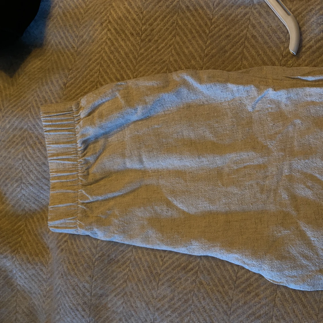 Lågmidjade linnebyxor - 91