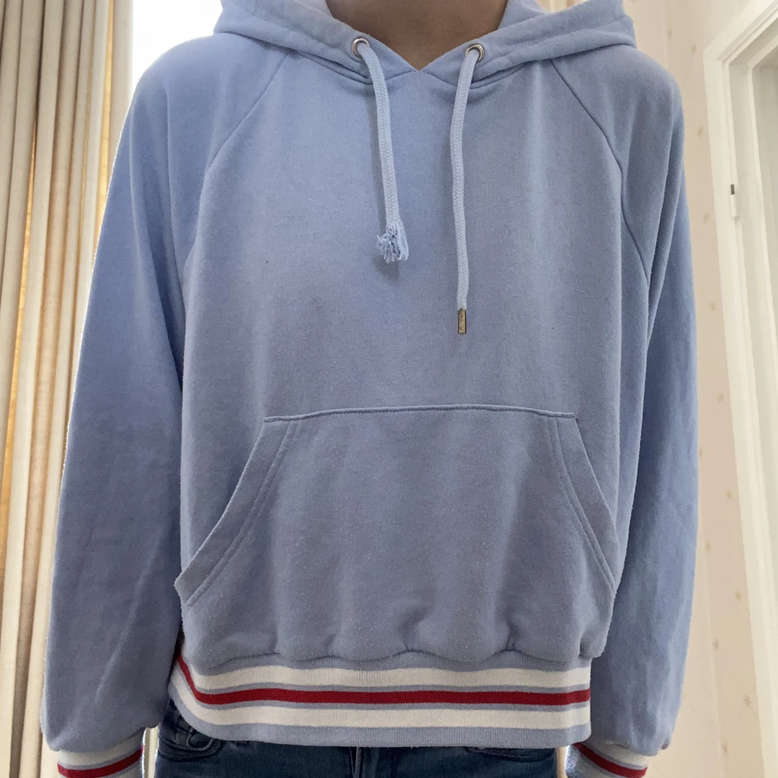 Blå Monki hoodie - 91
