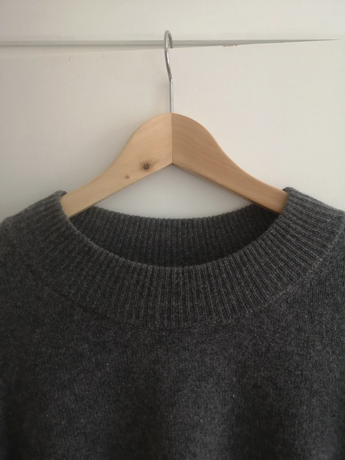 Stickad tröja kashmir - 90