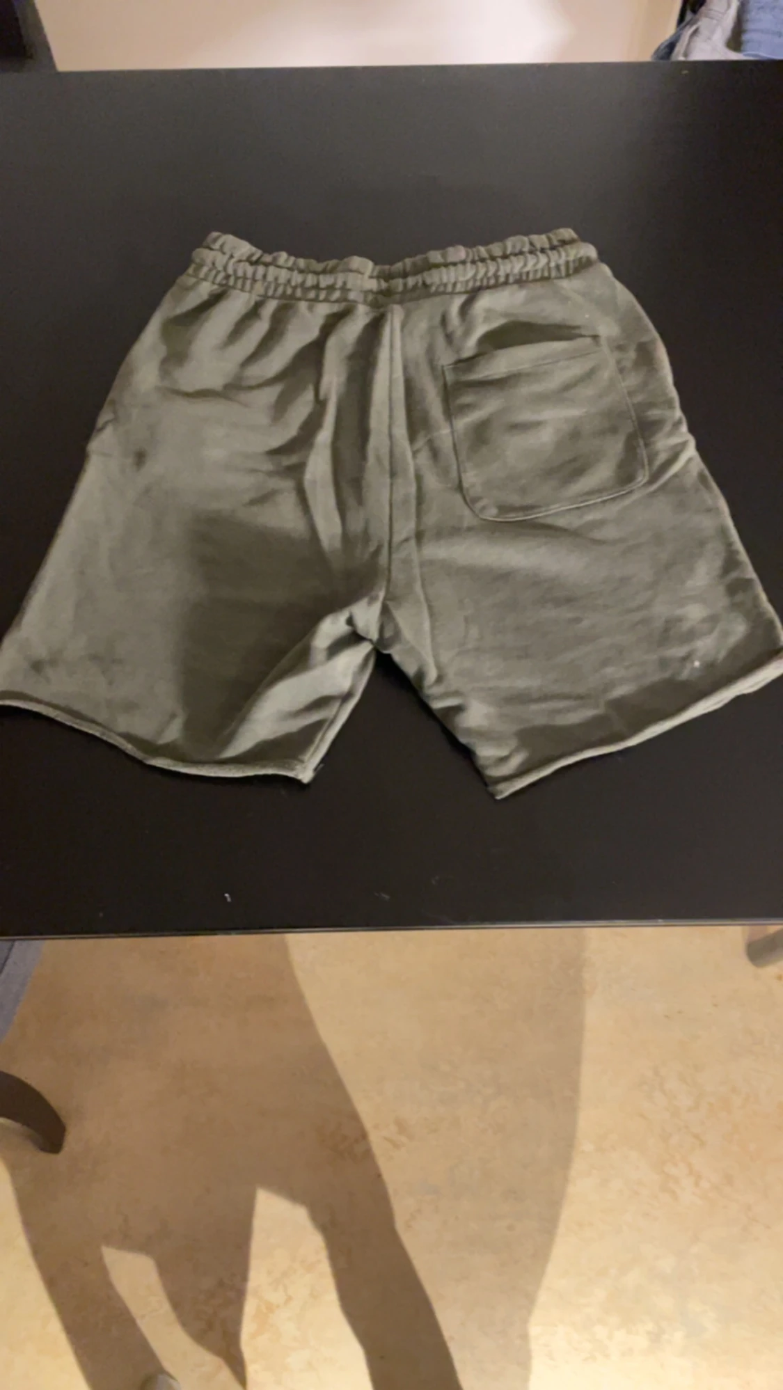 Gröna mjukis shorts - 90