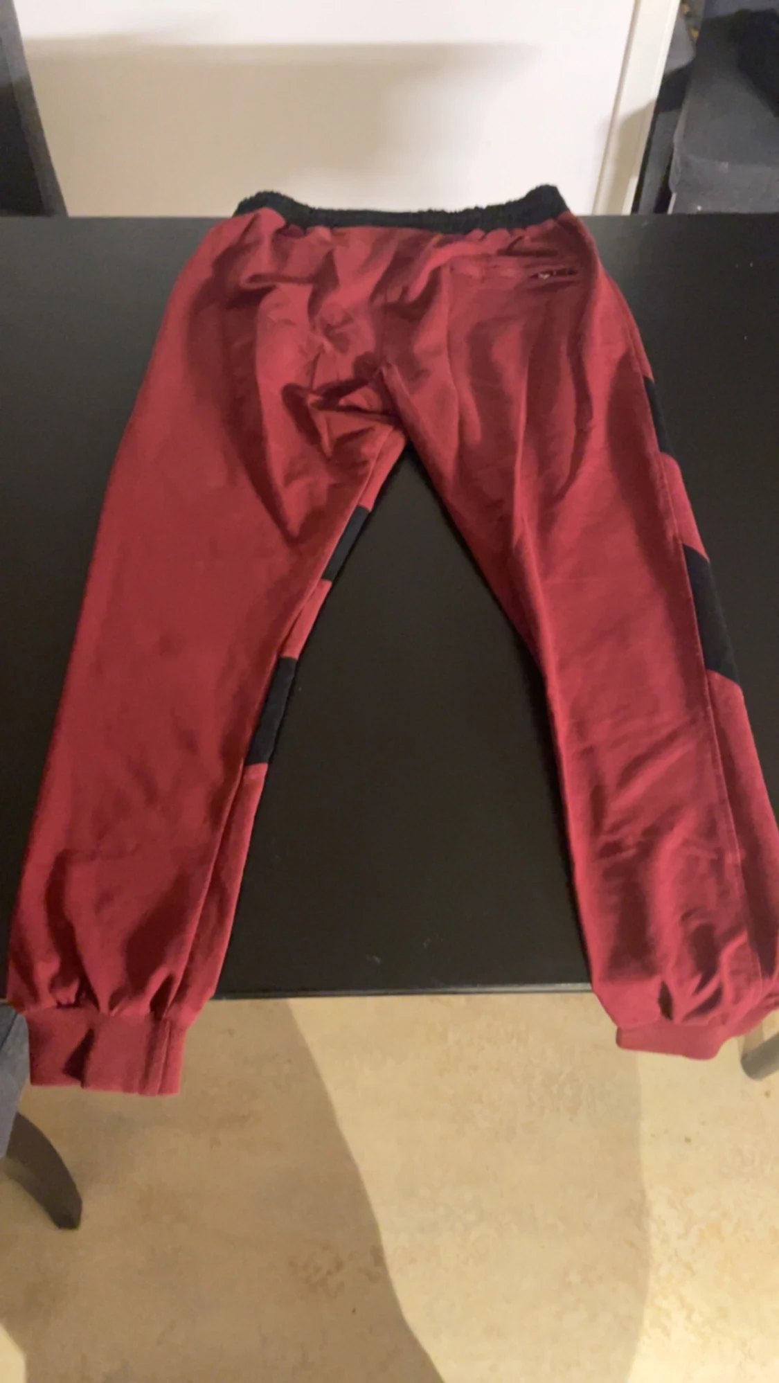 Röda mjukisbyxor - 90