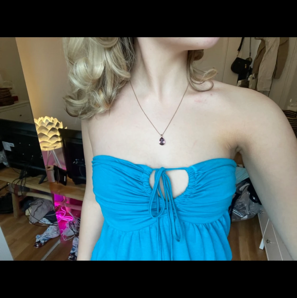 Halterneck topp - 91