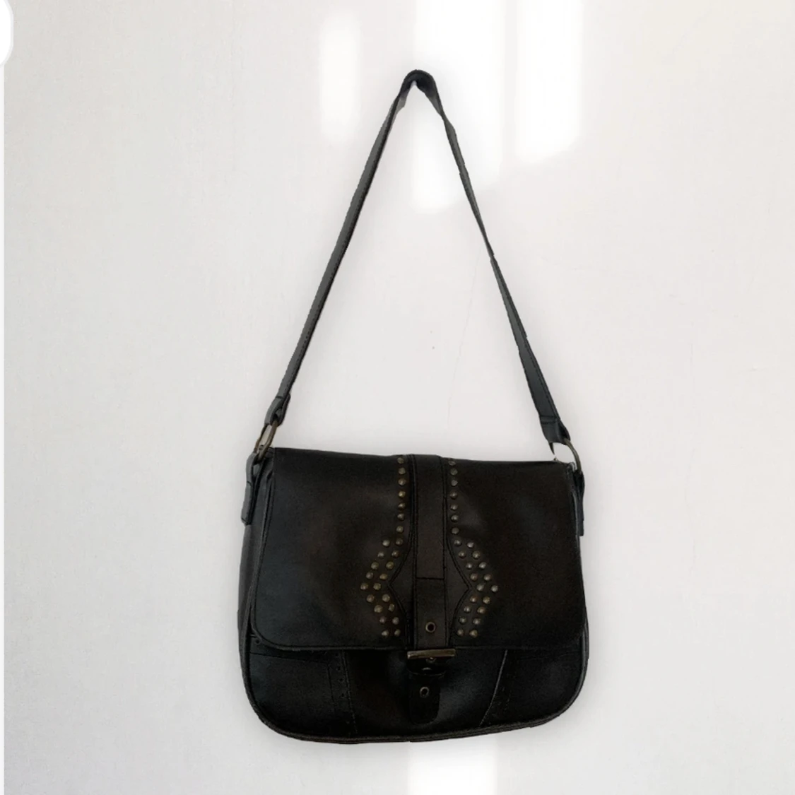 Handväska, mörkbrun  - 90