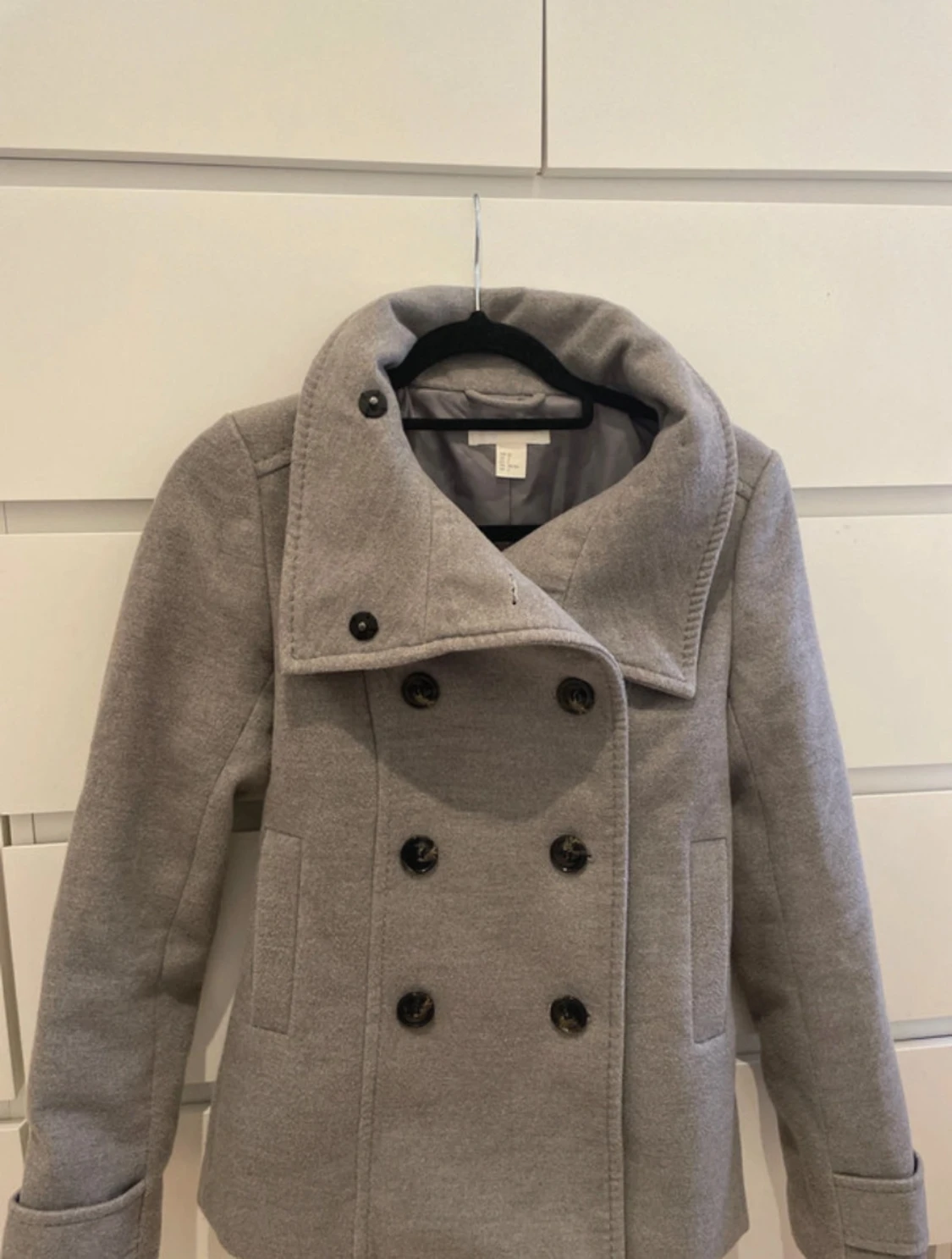 Grå kappa från H&M - 1